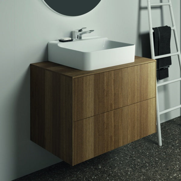 Ideal Standard Conca WT-Unterschrank 802 mm, 2 Auszüge, Push-Open, Anthrazit