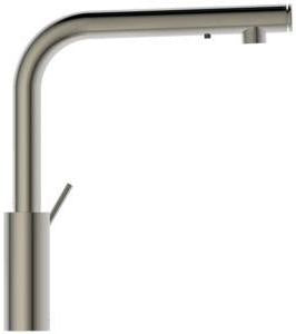Ideal Standard Gusto iMX Küchenarmatur mit Seifenspender, 232 mm Auslauf, Magnetic Grey