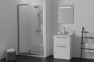 Ideal Standard Ultra Flat S i.life Brausewanne 1200x800x30 mm Carraraweiß – Mineralguss mit Rutschhemmung
