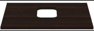IDEAL STANDARD i.life B Waschtischplatte 602x507x18 mm Carbongrau matt – mittiger Ausschnitt