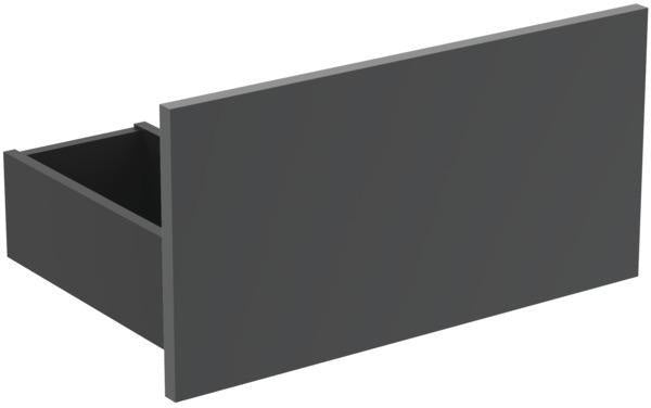 IDEAL STANDARD Eurovit+ Obere Schublade 50 cm Hochglanz Grau Lackiert
