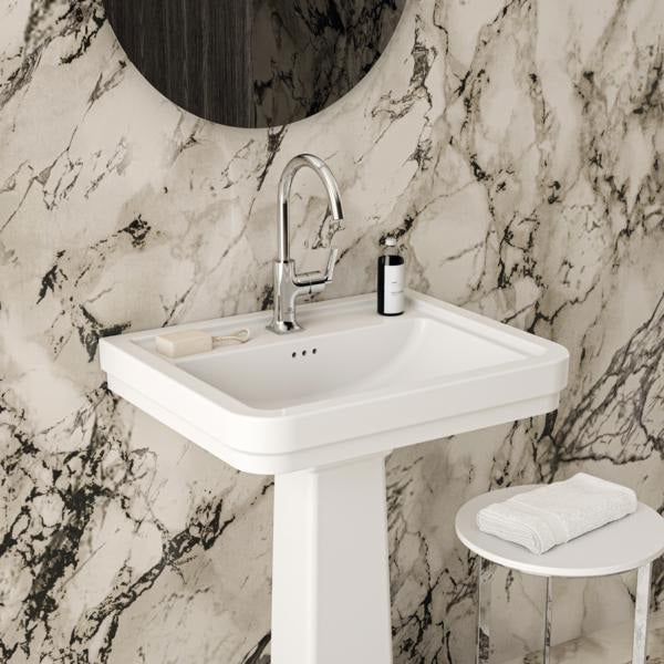 Ideal Standard Joy Neo Waschtischarmatur mit Ablaufgarnitur, 169 mm Auslauf, Chrom