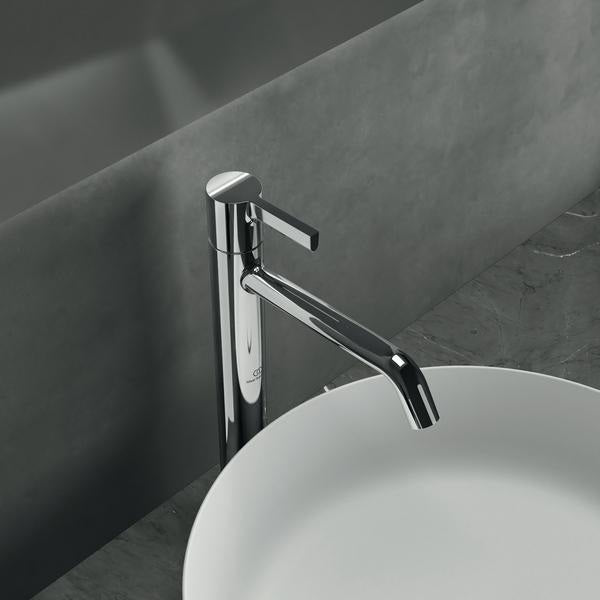 IDEAL STANDARD Joy Waschtischarmatur – Brushed Gold, 170 mm Auslauf, ohne Ablaufgarnitur
