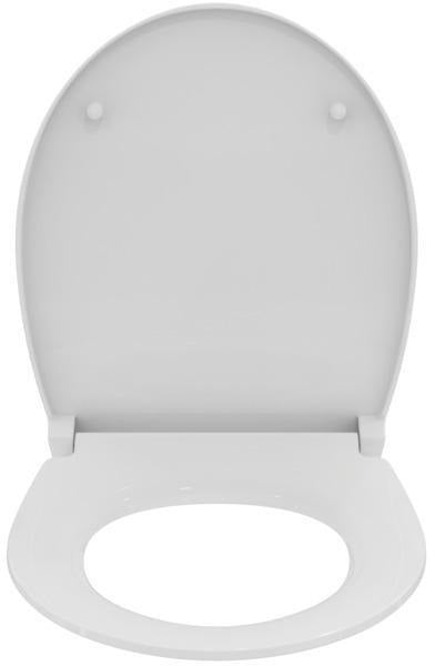 Ideal Standard WC-Sitz Tirso Sandwich Softclose Weiß, abnehmbar, Montage von oben