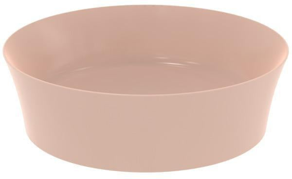 Ideal Standard Ipalyss Aufsatzwaschtisch 400x400mm Seidenweiß ohne Hahnloch ohne Überlauf