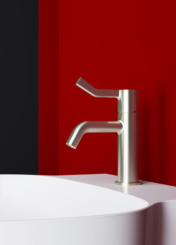 Ideal Standard Joy Waschtischarmatur 110 mm ohne Ablaufgarnitur mit langem Griff Chrom