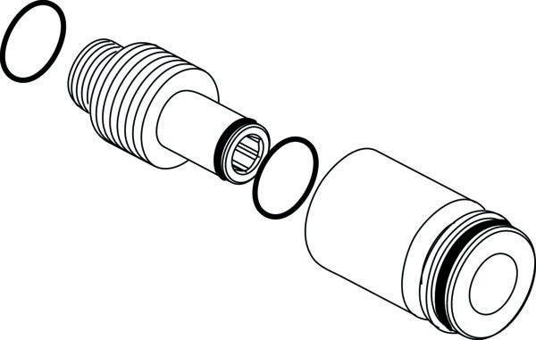 IDEAL STANDARD IS Nippel kpl. A960250NU – Ersatzteil für Sanitärinstallationen