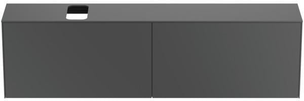 Ideal Standard Conca Waschtischunterschrank 1987 mm, 2 Auszüge, Push-Open, Weiß