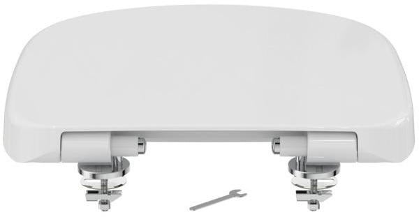 Ideal Standard WC-Sitz Eurovit für Kompakt-WC, Weiß, Duroplast, mit Deckel, 5er-Pack