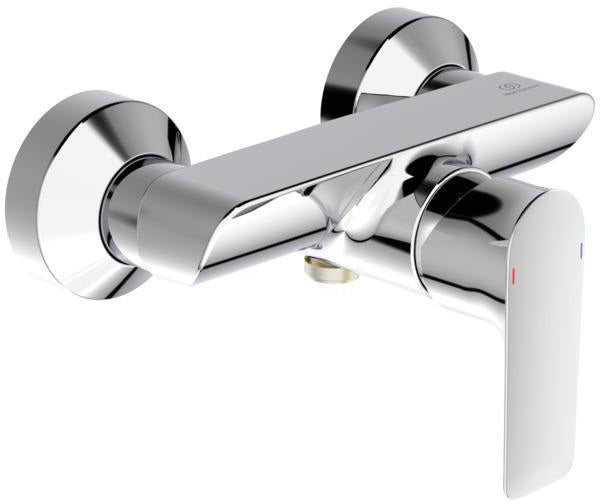 Ideal Standard Connect Air Brausearmatur AP, Ausladung 41 mm, Chrom – Einhandhebelmischer für die Wandmontage