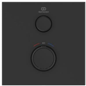 Ideal Standard Ceratherm Navigo Brausethermostat Unterputz eckig Chrom – 1 Verbraucher, DICHT-FIX