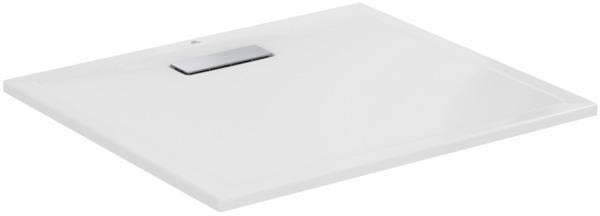 IDEAL STANDARD Rechteck-Brausewanne Ultra Flat New 800x900x25mm Weiß – Bodenebener Einbau