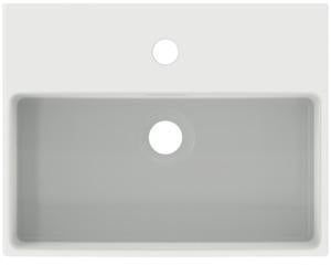 Ideal Standard Handwaschbecken Extra 450x350x150mm, 1 Hahnloch, mit Überlauf, Weiß, geschliffen