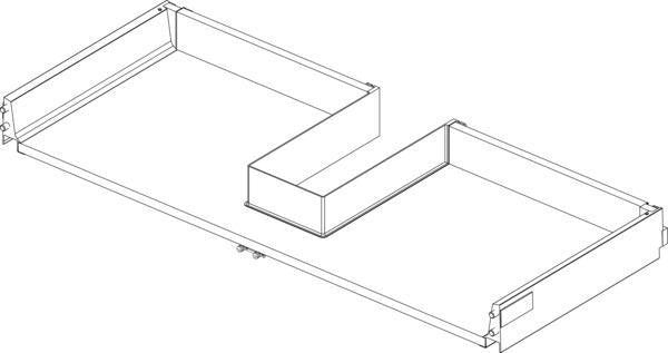 Ideal Standard Adapto Auszug für Waschtischunterschrank 600 mm – Ersatzschublade neutral