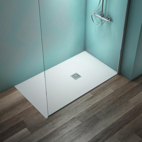 Ideal Standard Ultra Flat S+ Rechteck-Brausewanne 1400x800mm Mineralguss Weiß
