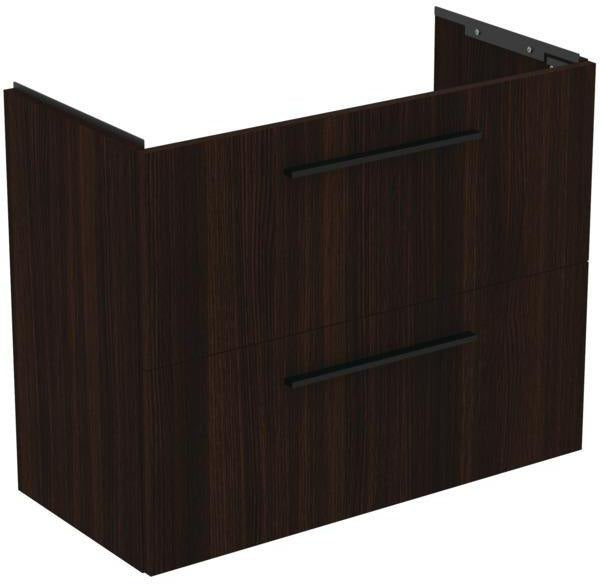 Ideal Standard i.life S Waschtischunterschrank 800 mm, 2 Auszüge, Weiß matt, wandhängend