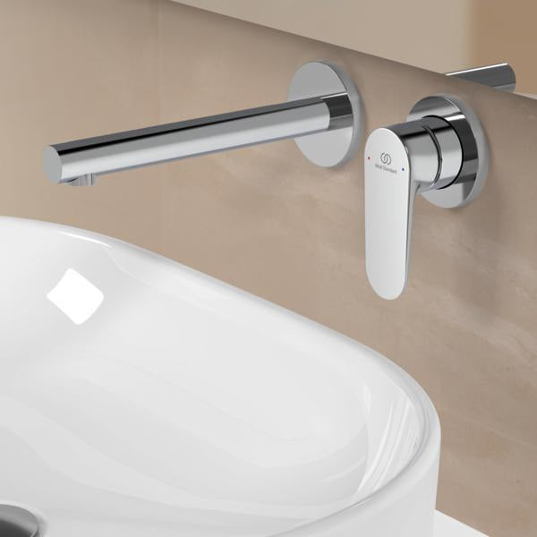 Ideal Standard Ceralife O Wand-Waschtischarmatur 180 mm Auslauf Chrom