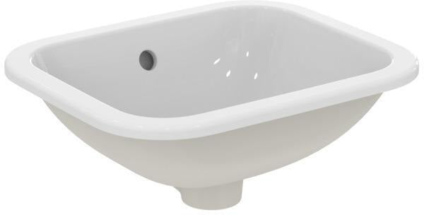 Ideal Standard Connect Unterbauwaschtisch 420x350x175 mm Weiß ohne Hahnloch