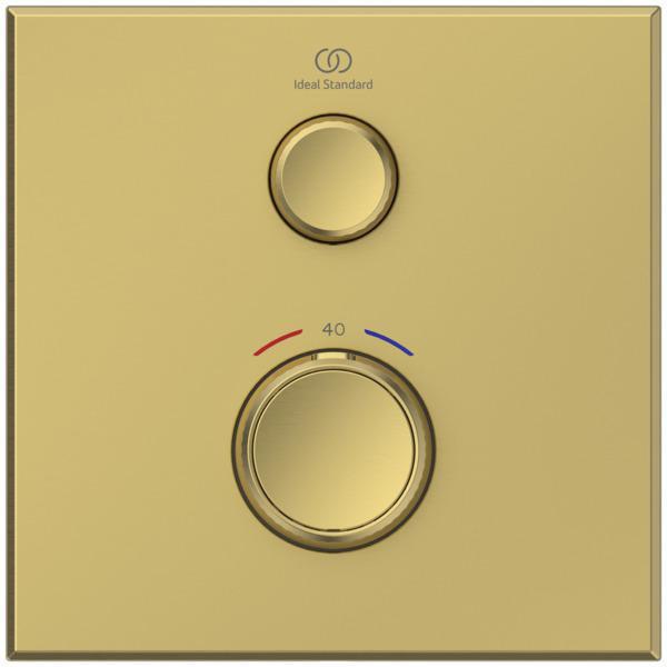 Ideal Standard Ceratherm Navigo Brausethermostat Unterputz eckig Chrom – 1 Verbraucher, DICHT-FIX