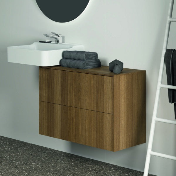Ideal Standard Conca Waschtischunterschrank 802 mm, 2 Auszüge, Sunset – Wandhängend