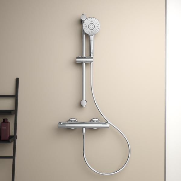 IDEAL STANDARD Brausethermostat Ceratherm T50 AP Chrom 78 mm mit Verbrühschutz