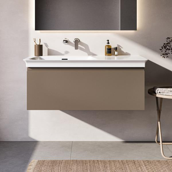 Ideal Standard Finesse Möbelwaschtischunterschrank 1000 mm mit 1 Auszug in Greige matt