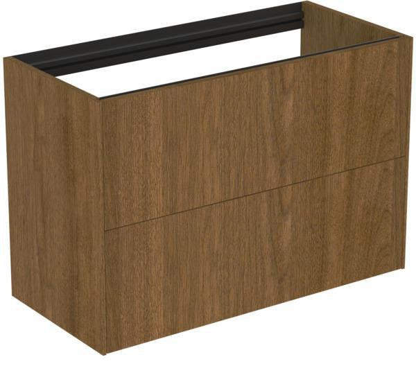 Ideal Standard Conca Waschtischunterschrank 800 mm, 2 Auszüge, Push-Open, Weiß