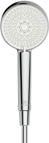 IDEAL STANDARD Brausekombination Ceratherm T25 N 900 mm mit Thermostat, 2-Funktions-Handbrause, Chrom