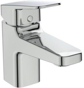 Ideal Standard Ceraplan Waschtischarmatur H60 mit Ablaufgarnitur, Ausladung 99 mm, BlueStart, Chrom