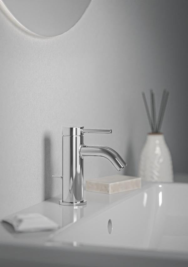 IDEAL STANDARD Ceraline Nuovo Waschtischarmatur 90 mm mit Ablaufgarnitur Chrom