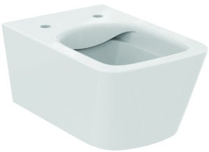 Ideal Standard Blend Cube WC-Paket wandhängend, randlos, mit SoftClosing-Sitz, 365x540x375 mm, Weiß