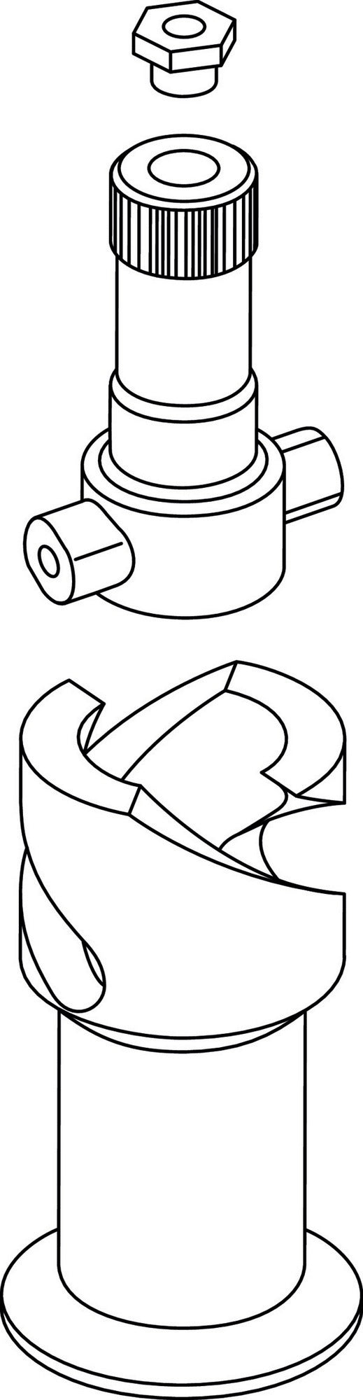 Ideal Standard Umschaltheber A860452NU – Ersatzteil für Sanitärarmaturen