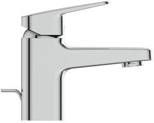 Ideal Standard Ceraplan Waschtischarmatur H60, 99 mm Ausladung, Chrom, mit Ablaufgarnitur