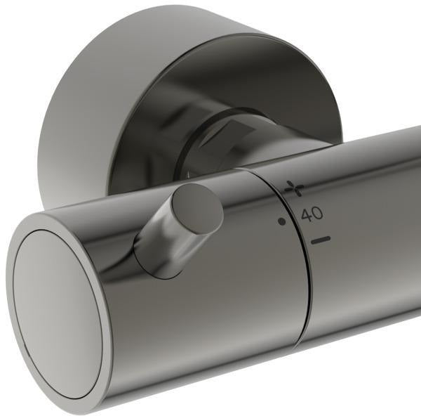 Ideal Standard Duschsystem Ceratherm T125+ mit Brausethermostat Brushed Gold