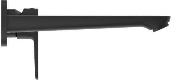 Ideal Standard Cerafine O Wand-Waschtischarmatur 224 mm Silk Black – Einhandhebelmischer