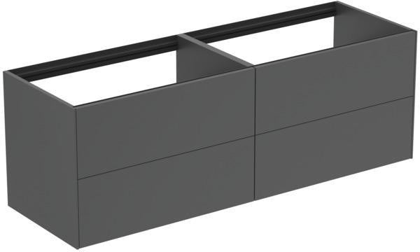 Ideal Standard Conca WT-Unterschrank 1585 mm, 4 Auszüge, Eiche hell, ohne Platte