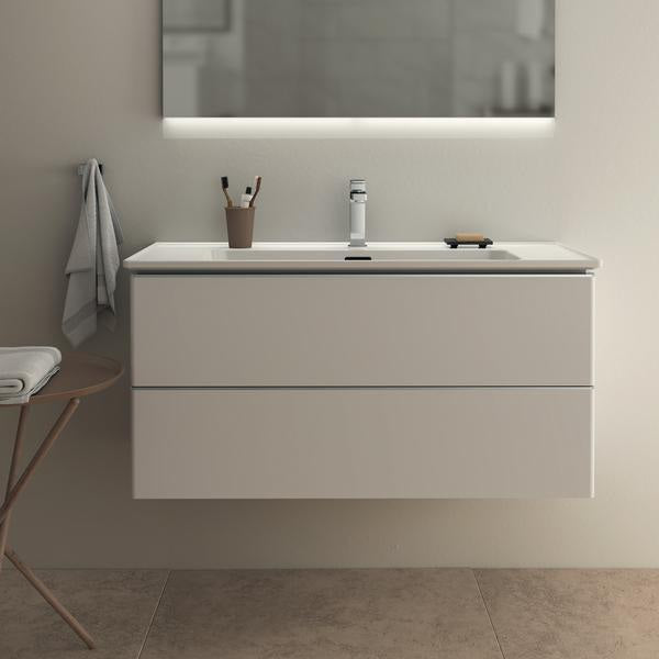 IDEAL STANDARD Edge Waschtischarmatur Grande Slim 5 l/min Chrom 138 mm