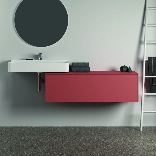 Ideal Standard Conca Waschtischunterschrank 1202 mm, 1 Auszug, Weiß, Push-Open & Softclose