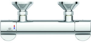 Ideal Standard Ceraplus Safe AP-Brausethermostat – 82 mm, chrom, Thermostatisch, kühles Gehäuse