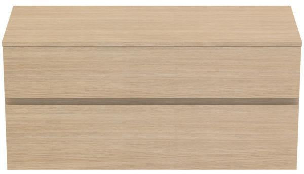 Ideal Standard Finesse Waschtischunterschrank 1202 mm, 2 Auszüge, Greige matt, wandhängend
