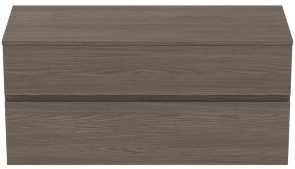 Ideal Standard Finesse Waschtischunterschrank 1202 mm, 2 Auszüge, Greige matt, wandhängend