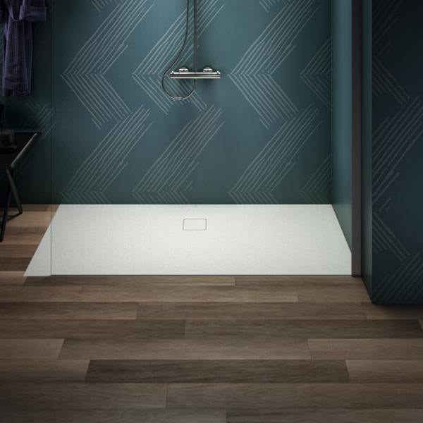 IDEAL STANDARD Rechteck-Brausewanne Ultra Flat Evo 1700x800x35mm Seidenweiß