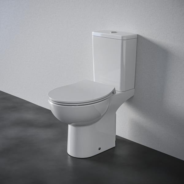 Ideal Standard WC-Sitz Tirso Sandwich Softclose Weiß, abnehmbar, Montage von oben