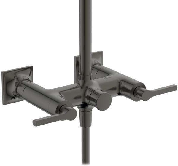 Ideal Standard Duschsystem Joy Neo mit Brausearmatur und Hebelgriffen in Chrom