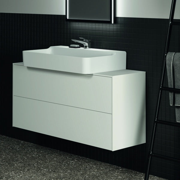 Ideal Standard Conca WT-Unterschrank 1202 mm, 2 Auszüge, Eiche geflammt, Push-Open