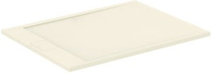 Ideal Standard Ultra Flat S i.life Brausewanne 1200x800x30 mm Carraraweiß – Mineralguss mit Rutschhemmung