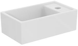 Ideal Standard i.life S Handwaschbecken 370x210x120mm Weiß, 1 Hahnloch rechts, ohne Überlauf