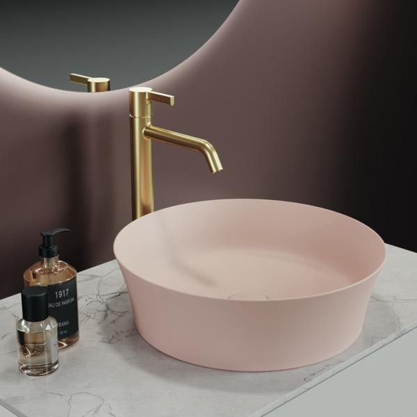 IDEAL STANDARD Joy Waschtischarmatur – Brushed Gold, 170 mm Auslauf, ohne Ablaufgarnitur