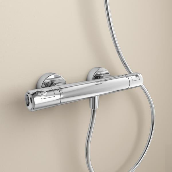 IDEAL STANDARD Brausethermostat Ceratherm T50 AP Chrom 78 mm mit Verbrühschutz