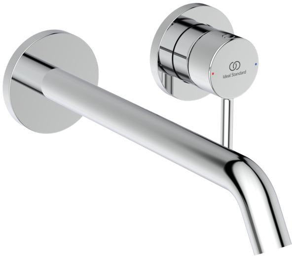 Ideal Standard Ceraline Nuovo Wand-Waschtischarmatur 220 mm Ausladung Chrom